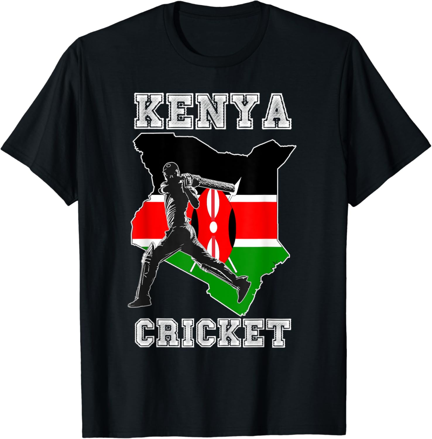 Kenya Cricket Kenyan Men, Women, Fans and Youth Cricketers TShirt